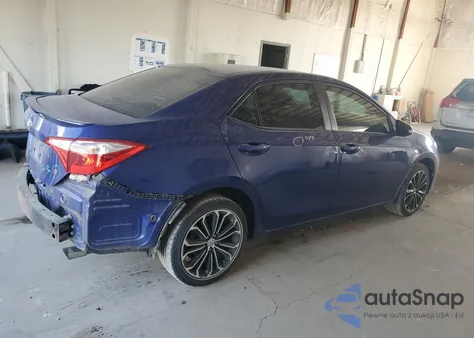 2015 Toyota Corolla L из США, поврежденный, VIN 2T1BURHE8FC390183